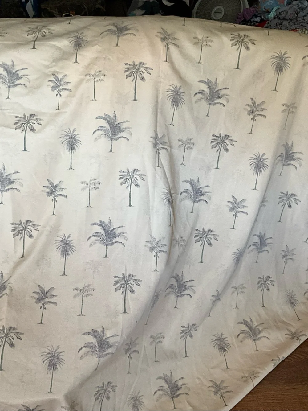 Palm Tree print shower curtain